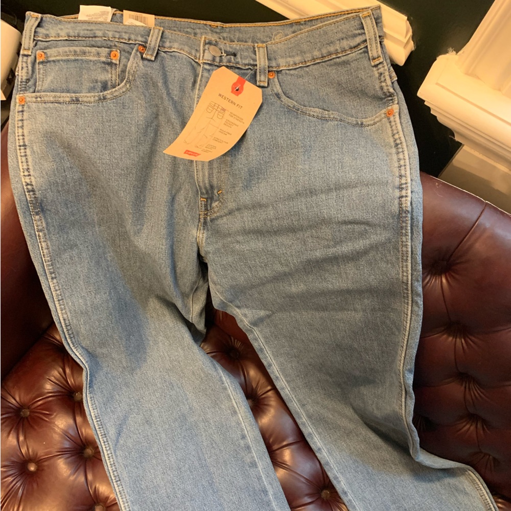 Men’s Levi Strauss Jeans, Western Fit. Waist 36/ Length 34. New with tags!